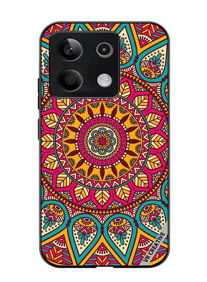 VR CREATIVE Protective Case Cover For Xiaomi Poco X6 Mandala Design Multicolour - Image 1