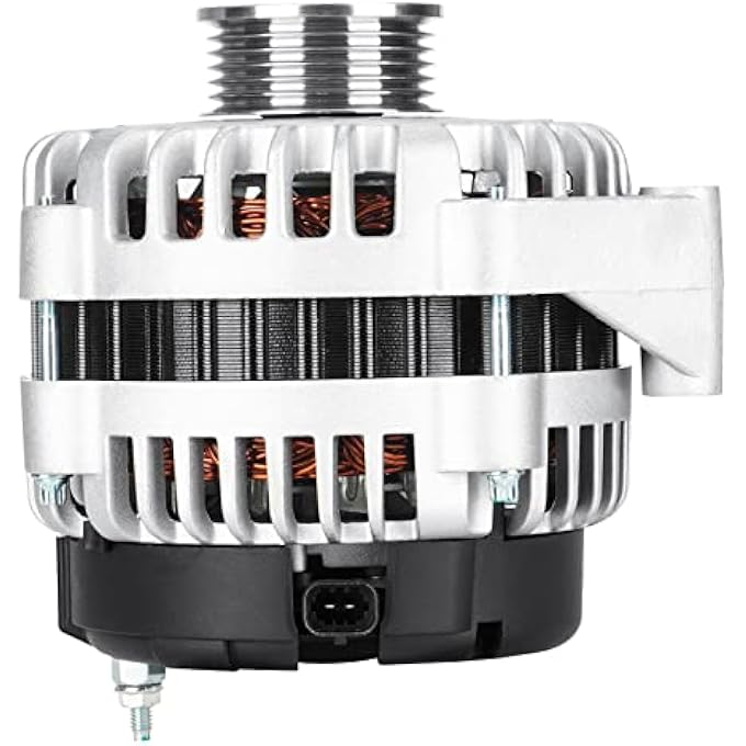 AEagle New Alternator for Chevy Silverado & GMC Sierra 1500 2500 3500 HD Classic, Buick Rainier, for Hummer-H2, Saab 9-7x, Cadillac Escalade ESV EXT, 101-14101, 10392759, 15200268, 15225927 - Image 1