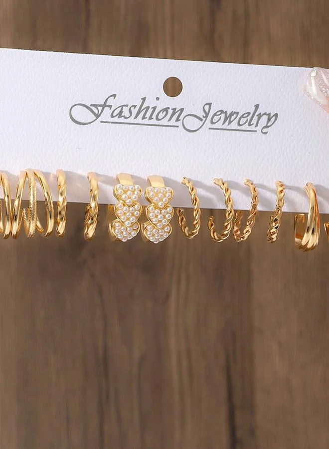 Take Two Take Two Set of 3 - Assorted Circle Earrings