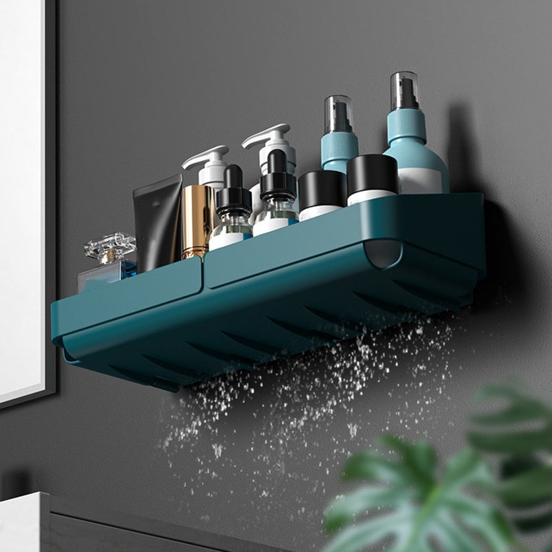2pcs Floating Shelves Bathroom Wall Organizer Toilet Hanging Shelf - Image 3