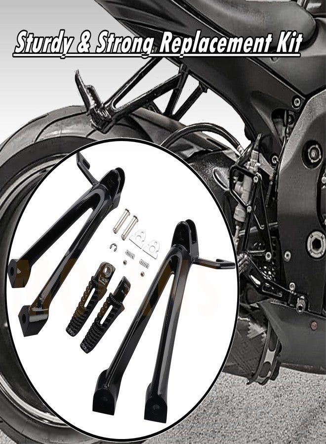 MOFANS Rear Passenger Footpegs Set Fit for Suzuki Gsxr 600 750 2006 2007 - Image 2