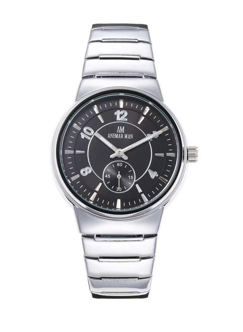 انيمار مان ساعة يد رجالية أصلية من أستيل ضد الماء وبجودة عالية من انيمار مان