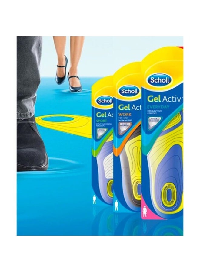 شول نعل شول الاحترافي جل أكتيف للرجال، زوج واحد - Image 3