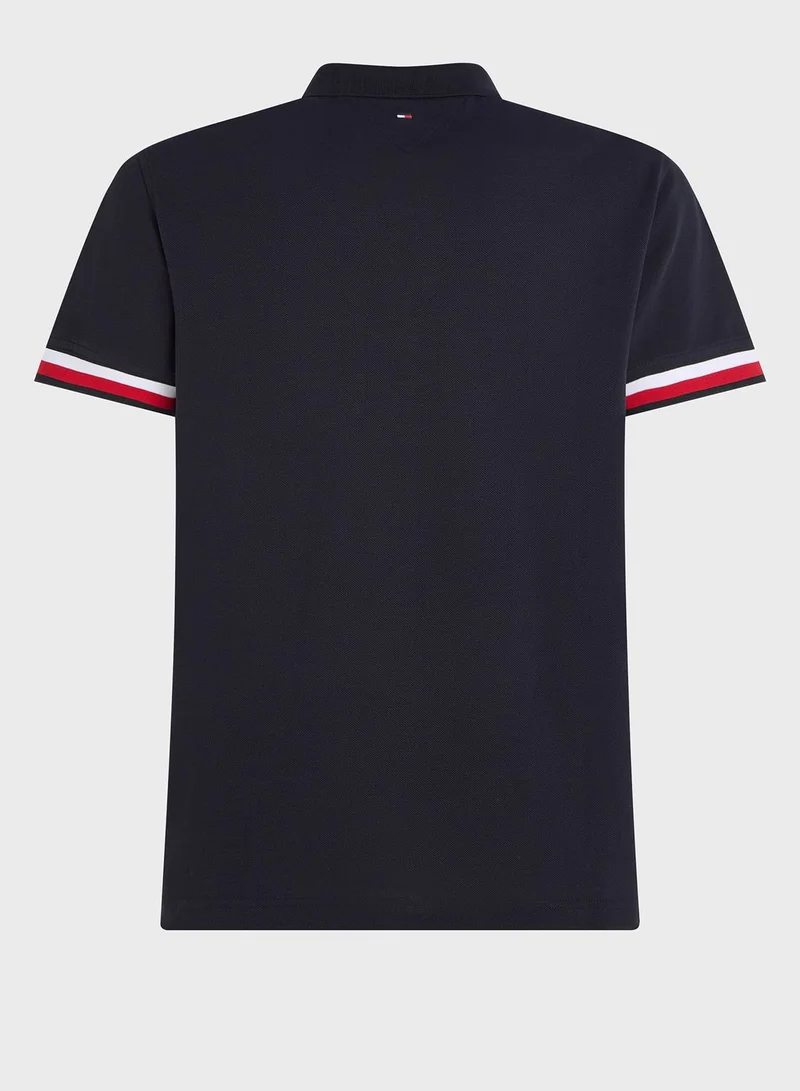 TOMMY HILFIGER Logo Slim Fit Polo