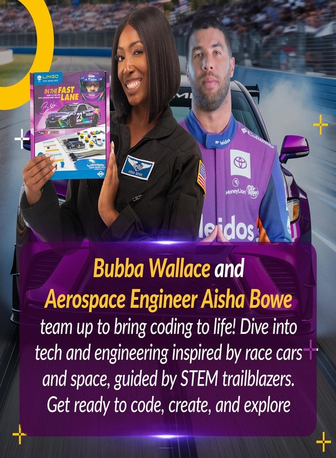 LINGO in The Fast Lane STEM Coding Kit - Build, Code & Learn The Technology of a Race Car - Learn Coding with Step-by-Step Guides - STEM Projects for Ages 15+ Years for Birthdays & Holidays - Image 2