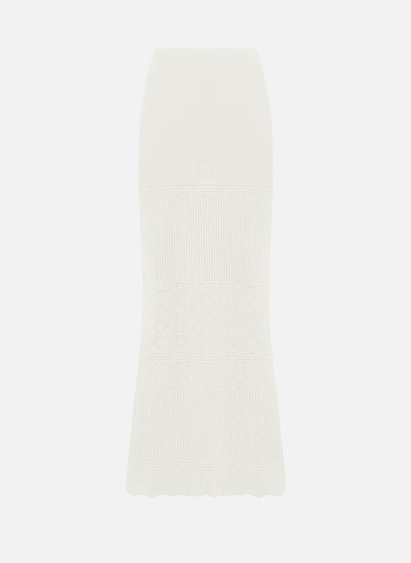 Lichi  Maxi skirt in a mixed jersey fabric for Women | Best Price UAE