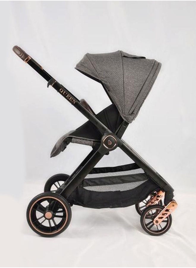 BabyDream Babydream Queen stroller-Grey  - Image 2