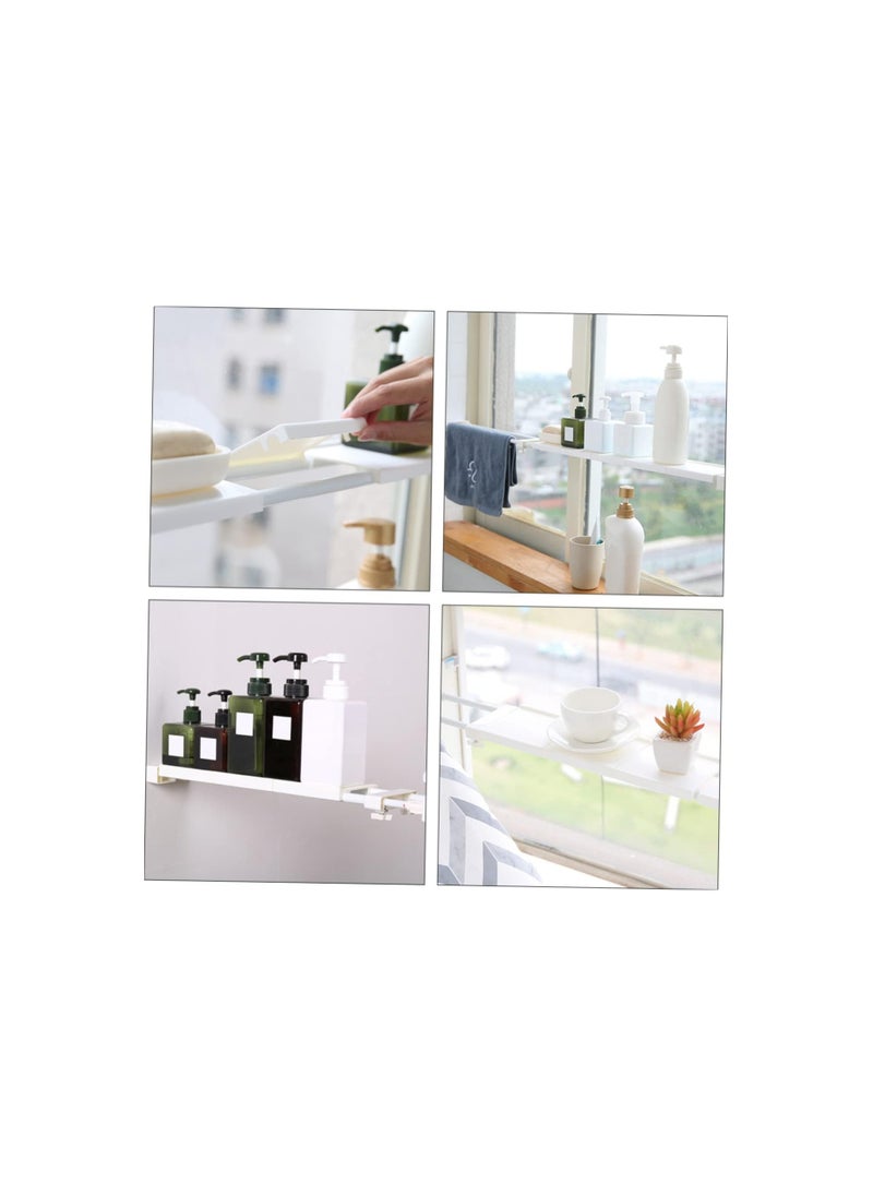 Generic - Expandable Closet Tension Shelf DIY Divider Separator Adjustable Storage Rack Wall mounted storage rack - Image 1