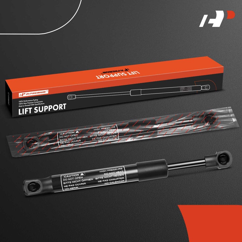 A-Premium 130N Rear Engine Lid Lift Supports Shock Struts Compatible with Porsche 911 2012-2016 Without Spoiler Set of 2 - Image 2