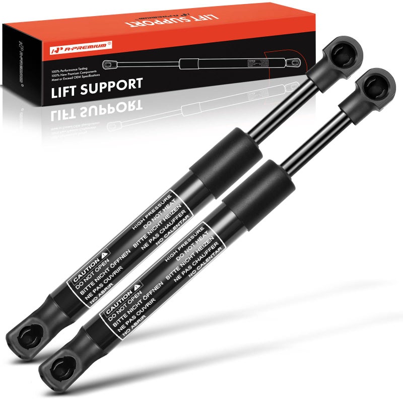 A-Premium 130N Rear Engine Lid Lift Supports Shock Struts Compatible with Porsche 911 2012-2016 Without Spoiler Set of 2 - Image 1