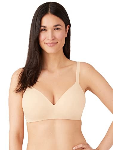 Wacoal Women's How Perfect Wire Free Bra, Sand, Tan, 36C - Image 1