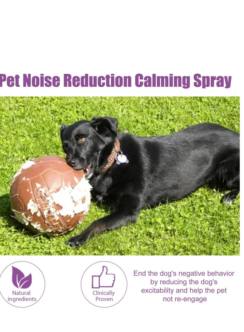 SYOSI Pet Noise Reduction Spray to Calm Prevent Stress And Reduce for Furniture Scratching, DiggingBiting, Calming Relax Anxious Dog Other Problematic Behaviors - Image 5