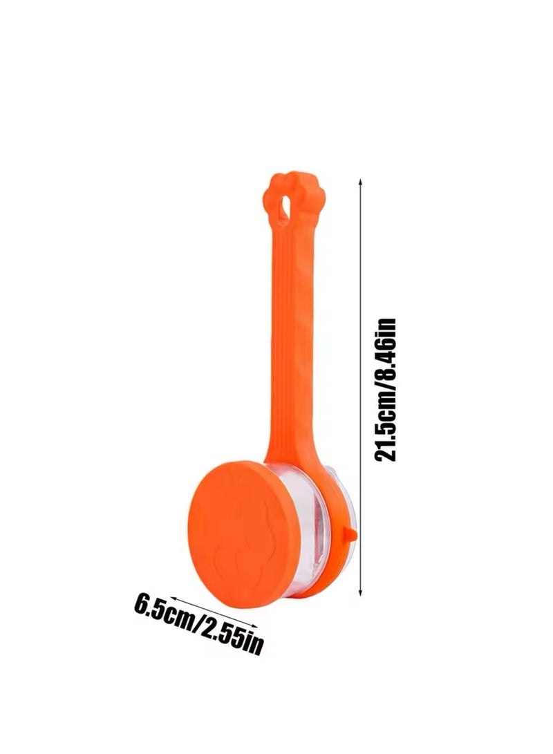 BLUE CORAL Multifunctional Peeling Knife With Storage Box Manual Apple Peeling Cutter Portable Veggie Potatoes Peelers Kitchen Accessories (1-Pack Orange)  - Image 4
