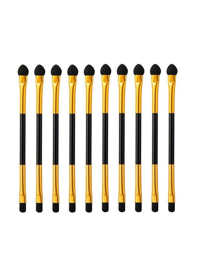 فانتوم سكاي 10 قطعة من أدوات وضع الماكياج لمستحضرات التجميل للاستعمال مرة واحدة، فرشاة مزدوجة الجوانب، مجموعة فرش مزدوجة (إسفنجة لاتكس + شعر حصان) - Image 1