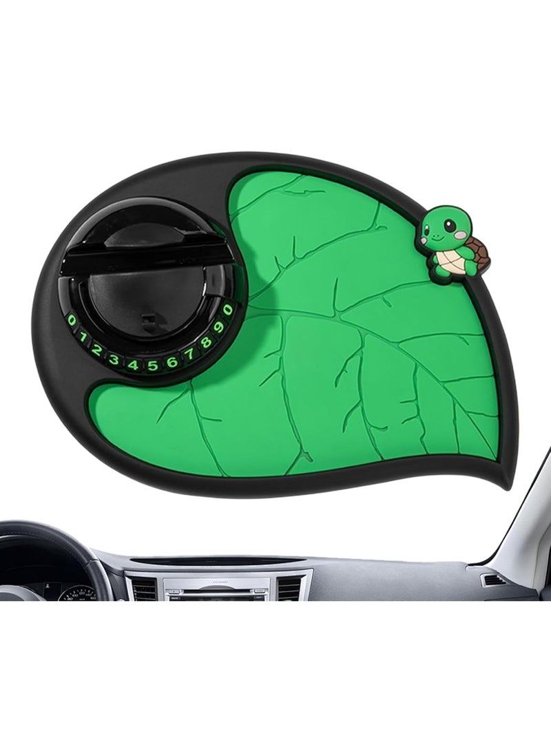 Soofam Dashboard Mat Non Slip | Multifunctional Anti-Slip Dash Mat With Leaves Shape - Strong & Safe Automotive Supplies For Vehicle Center Console Driver Side - Image 1