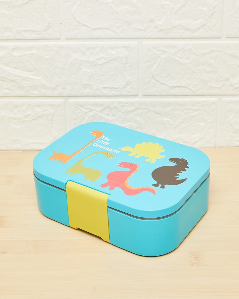 Redtag Blue Printed Lunch Box