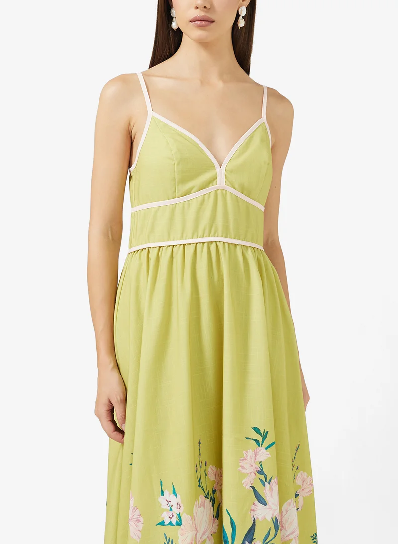 ايلا Strappy Printed Dress