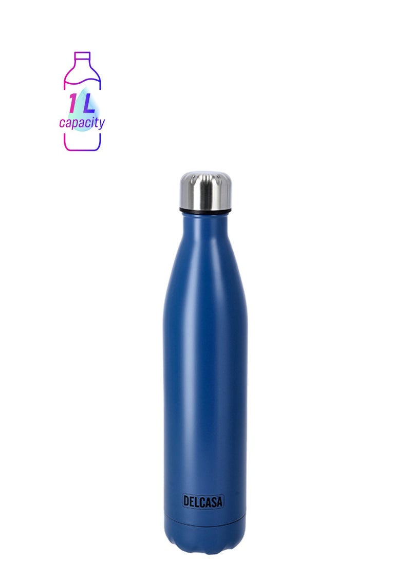 DELCASA Stainless Steel Double Wall Vacuum Bottle Portable DC2268  - Image 1