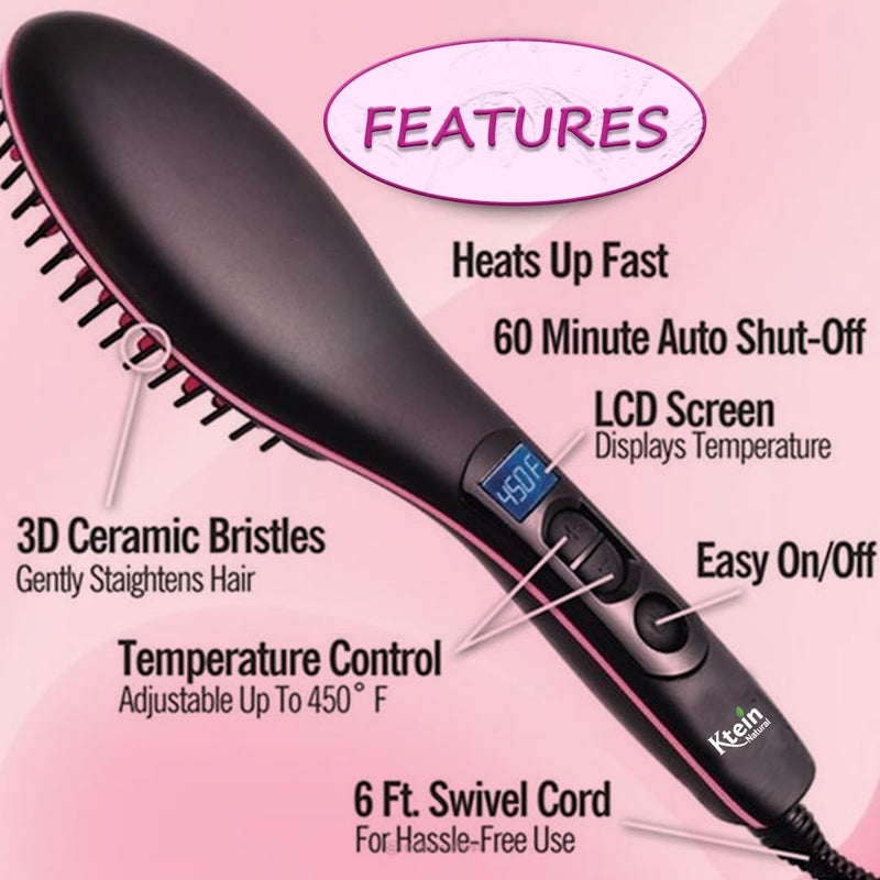 KTEIN ProStyle 3in1 Hair Electric Comb Brush - Image 5