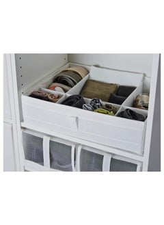 جرين تايجر صندوق مع أقسام، أبيض، 44x34x11 سم  - Image 3