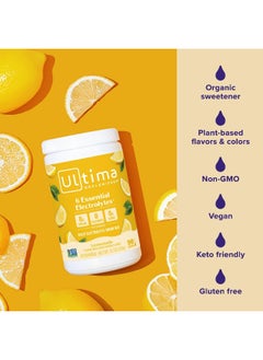 Ultima Replenisher Hydration Electrolyte Powder- 90 Servings- Keto & Sugar Free- Feel Replenished, Revitalized- Naturally Sweetened- Non- Gmo & Vegan Electrolyte Drink Mix- Lemonade  - Image 4
