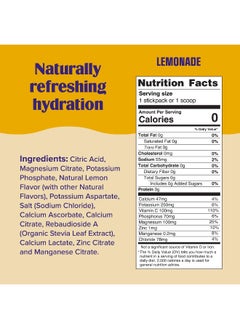 Ultima Replenisher Hydration Electrolyte Powder- 90 Servings- Keto & Sugar Free- Feel Replenished, Revitalized- Naturally Sweetened- Non- Gmo & Vegan Electrolyte Drink Mix- Lemonade  - Image 3