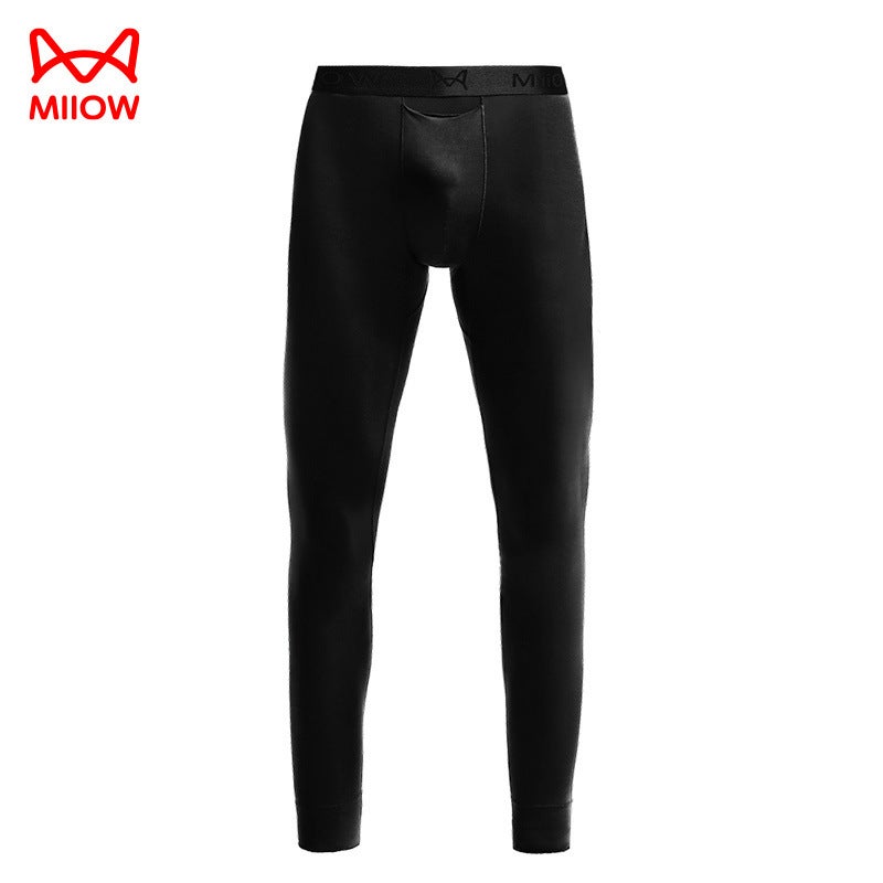 Mens Thermal Tights Bullet Separation Warm Autumn Winter Stretch Black  - Image 1
