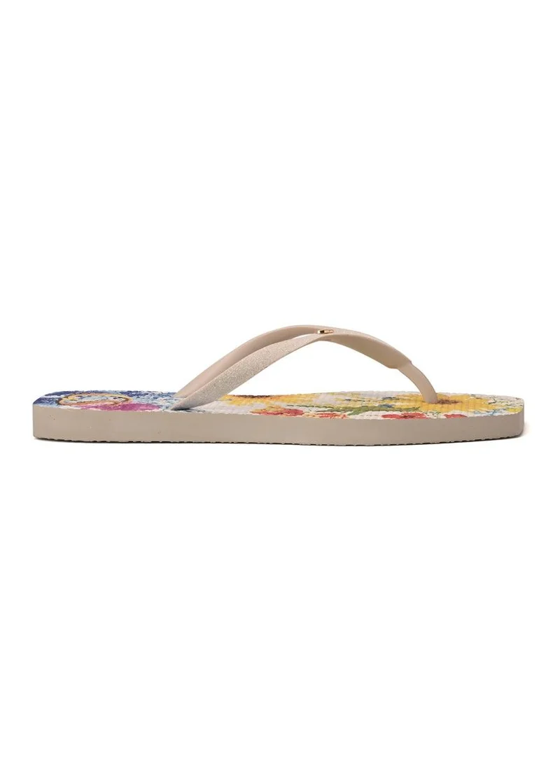 Carmen Steffens Floral Flip-Flops CS