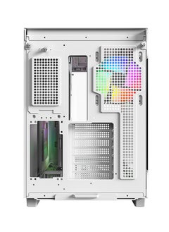 MONTECH King 65 PRO ATX Mid Tower Gaming PC Case - White, Dual Chamber Design, High Airflow Mesh Panels, Supports RTX 40 Series, 3 Pre-Installed ARGB PWM Fans, Tool-Free Access, USB Type-C, 7 PCIe Slots, Up to 420mm GPU and 175mm CPU Cooler Support, Radiator Support up to 360mm, Maximum Storage of 2 HDDs + 5 SSDs, Bottom Dust Filter, and Excellent Cooling Options. Ideal for Gamers and PC Builders Seeking Efficient Airflow and Spacious Compatibility  - Image 4