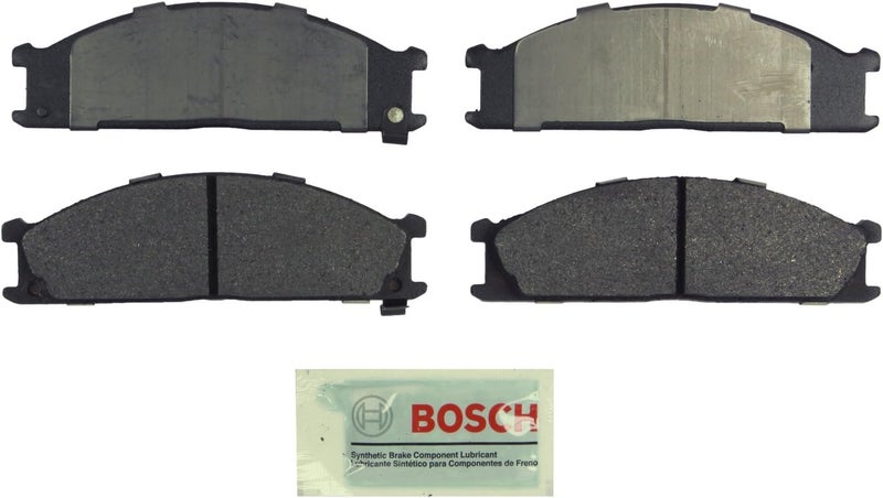 BOSCH BE333 Blue Semi-Metallic Disc Brake Pad Set for Nissan and Subaru - Front - Image 1