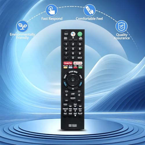 Beyution RMF-TX310U RMF-TX220U Voice Remote Control Fit for for Sony Bravia TV XBR-55A9F XBR-65A9F XBR-75X850F XBR-55A8F XBR-65A8F XBR-75Z9F XBR-65Z9F XBR-65X800G XBR-55X900F XBR-49X900F XBR-55X800G - Image 4