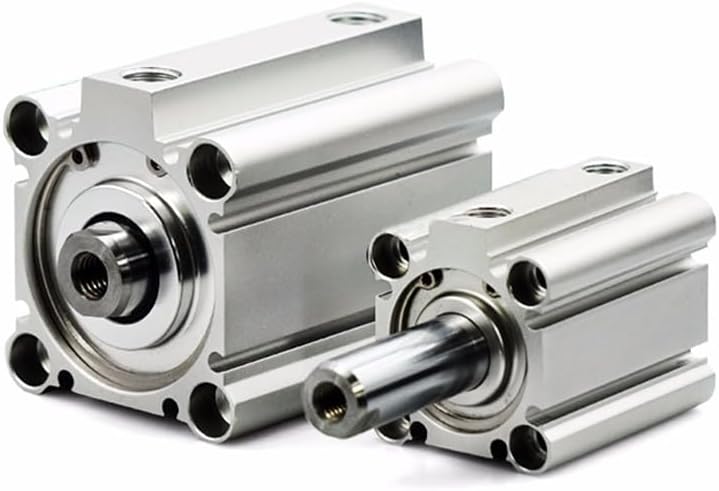 Compact Cylinder Double Acting Single Rod Bore 32mm Stroke 50mm Standard Type - Image 1