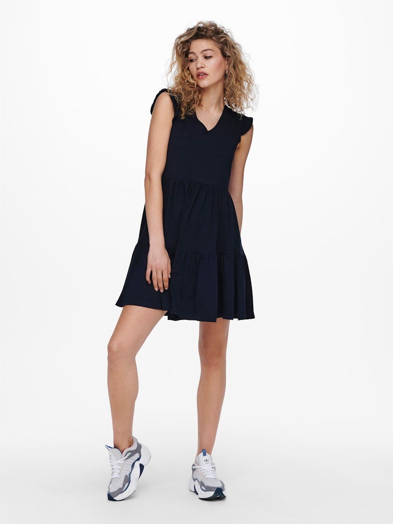 ONLY ONLMAY CAP SLEEV FRIL DRESS JRS NOOS - Image 4