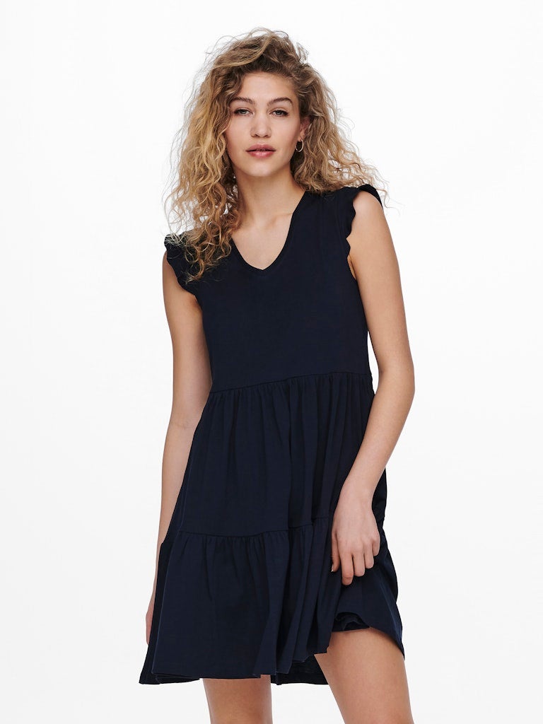 ONLY ONLMAY CAP SLEEV FRIL DRESS JRS NOOS - Image 1