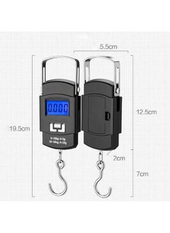 LCD Digital Hanging Luggage Weighing Scale Black-Luggage Scale Many Ways of use, Accurate Numbers,The Perfect Multifunctional Scale - pzsku/Z480C328FF5B48BEDAC0FZ/45/_/1731228551/2ee4c92b-94b3-4087-a030-013a66e209c7