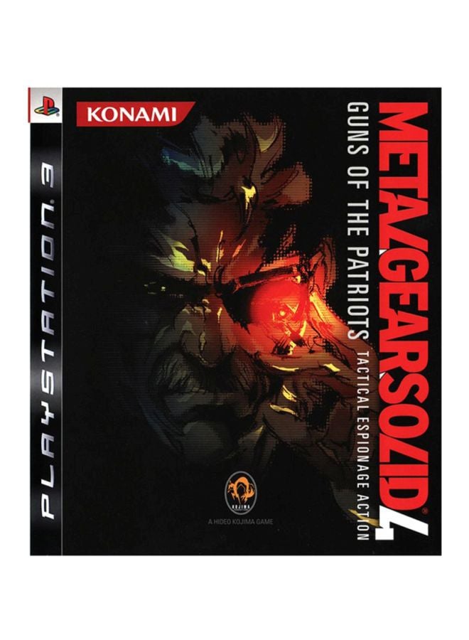 كونامي لعبة 'Metal Gear Solid 4: Guns Of The Patriots' - الأكشن والتصويب - playstation_3_ps3 - Image 1