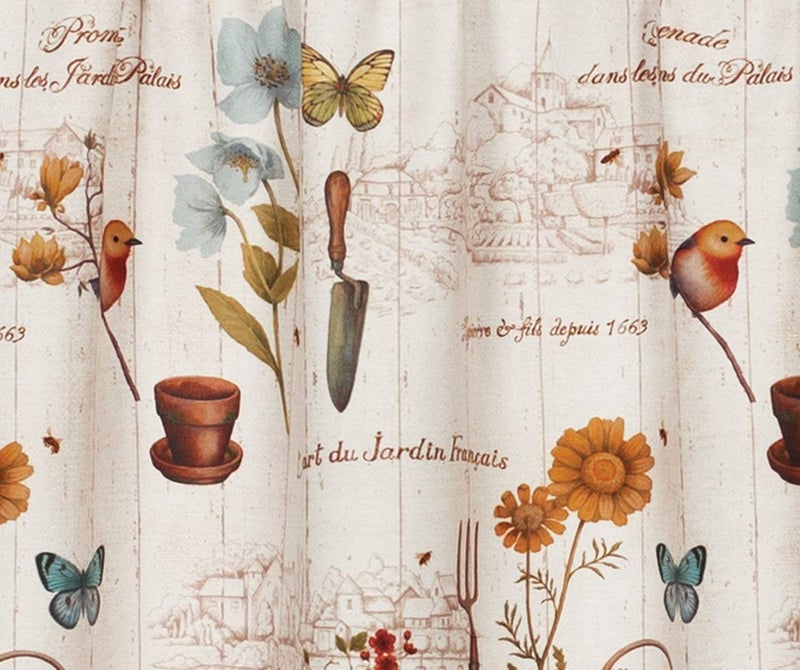 SKL Home SKL Home by Saturday Knight Ltd. Le Jardin Valance  Multicolored  58 inches x 13 inches  - Image 2