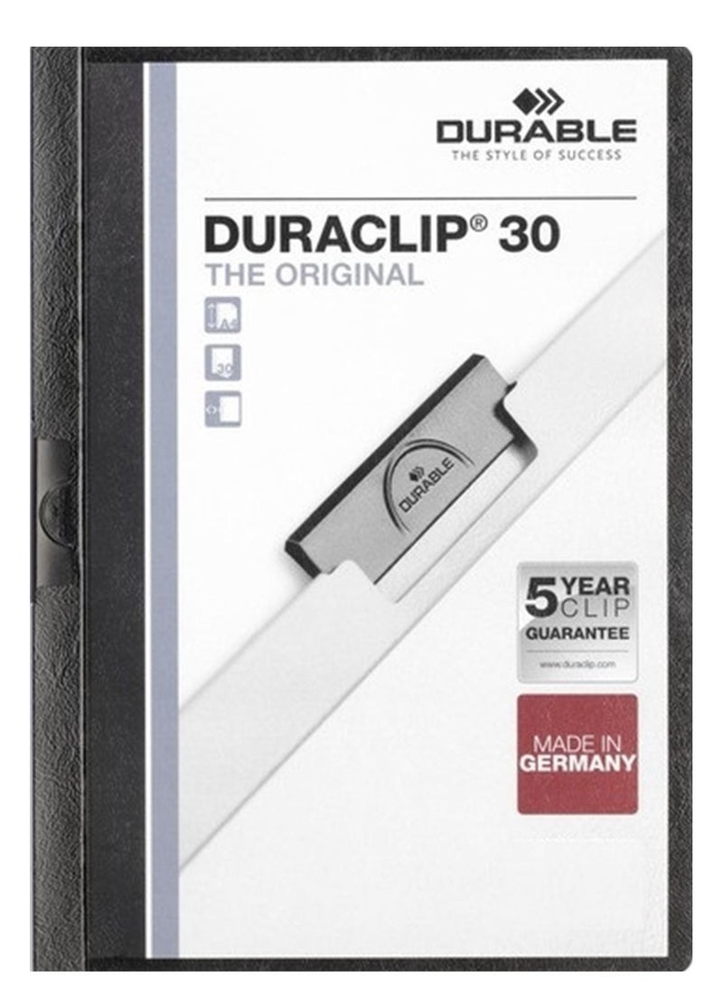 Durable مجموعة 5 قطع من ملف ديراكليب الأسود - Image 2