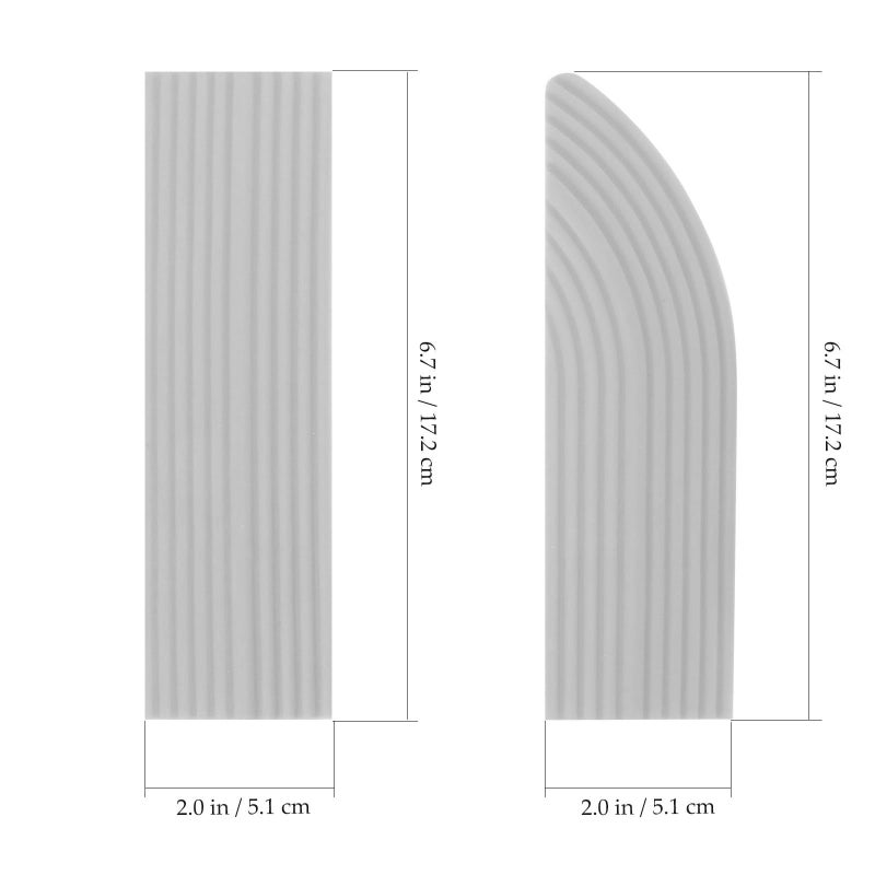 Gray Rubber Home Threshold Ramp for Sweeping Robot Slope Mat - Image 3