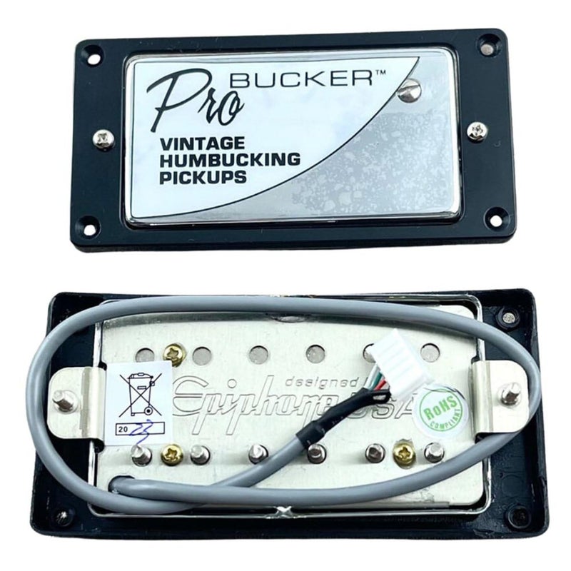 KHLESBY 1 Set KHLESBY ProBucker Classic Alnico II Vintage Humbucking Pickups 5 Core Wire Chrome For Electric Guitar - Image 3