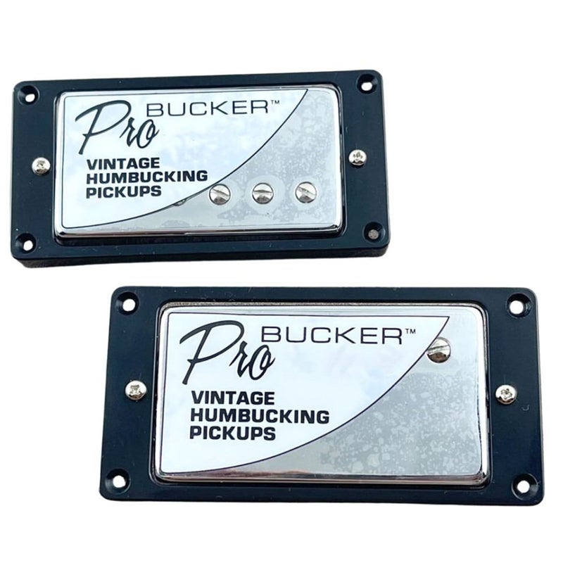KHLESBY 1 Set KHLESBY ProBucker Classic Alnico II Vintage Humbucking Pickups 5 Core Wire Chrome For Electric Guitar - Image 2