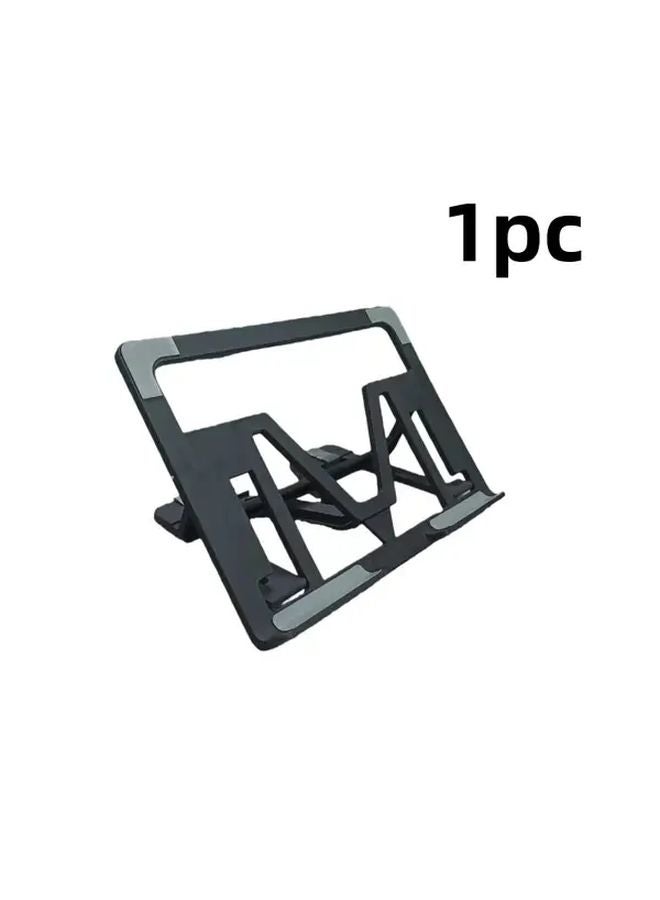 1pc Portable Foldable Adjustable Laptop Tablet Stand Non Slip Base - Image 2