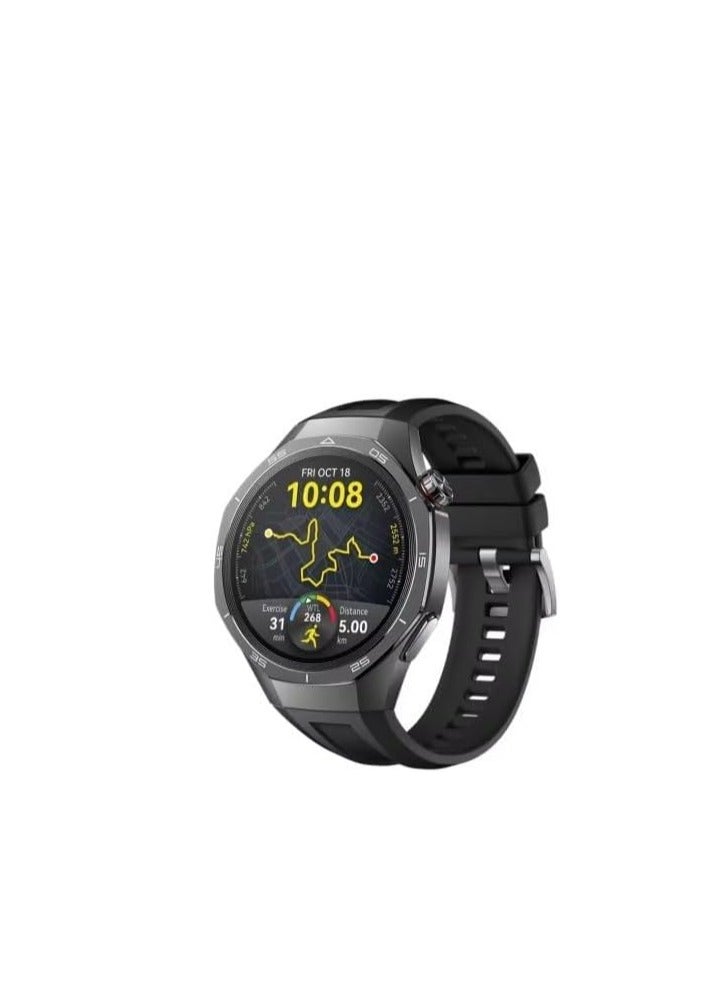 Silicone Strap Compatible with Huawei Watch GT5 Pro 22mm Soft Sport Wrist Strap for Huawei Watch GT5 Pro Smart Watch Strap Black
