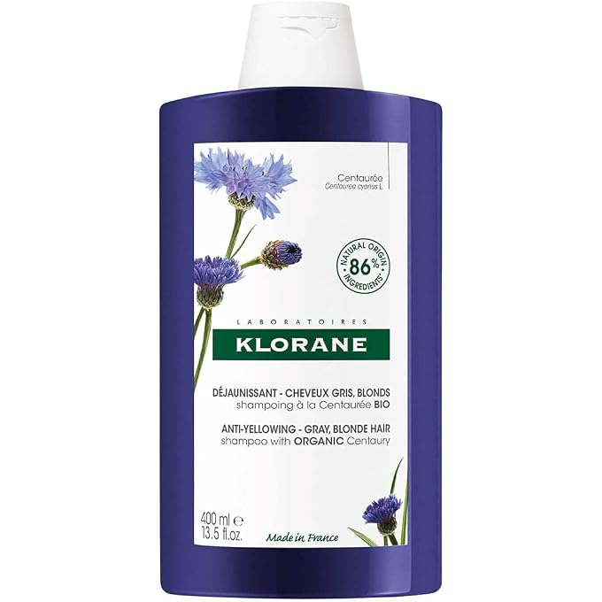 Centaury Anti-Yellowing Shampoo For Grey, Blonde Hair 400Ml