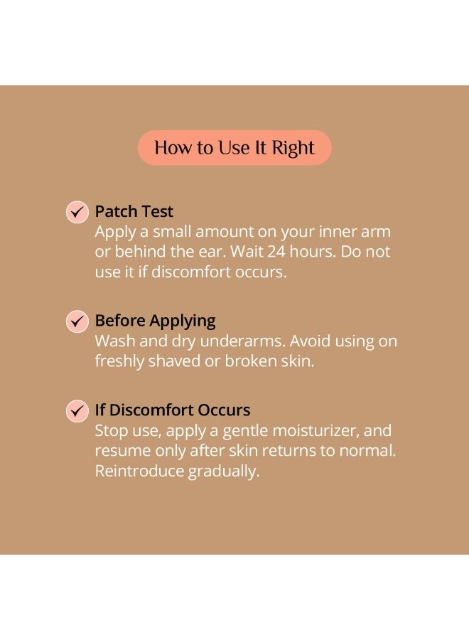 كارميسي مزيل عرق Carmesi Glow Revive الدوار لمنطقة تحت الإبط - مخصص للنساء (50 مل × 2) | يفتّح البشرة، ويقلل التصبغات، ويتحكم في الروائح | يحتوي على ماء الأرز، وفيتامين E، وحمض الساليسيليك بنسبة 2% (وزناً/وزناً)، وأحماض الألفا هيدروكسي (AHAs) | طبيعي بنسبة 90% - Image 4