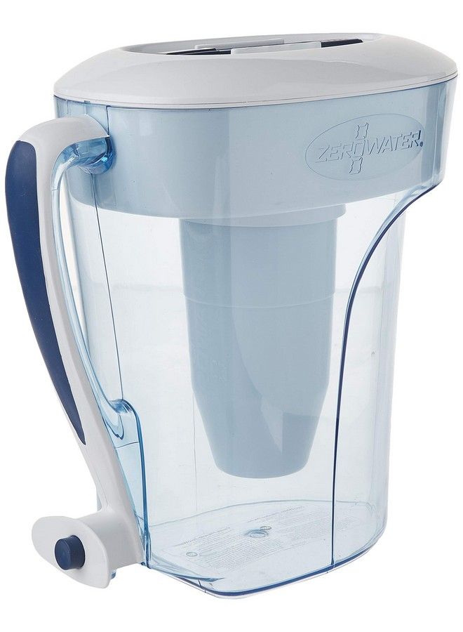 Zero Ready Pour Blue Pitcher 10Cup 10 Cup White - Image 3