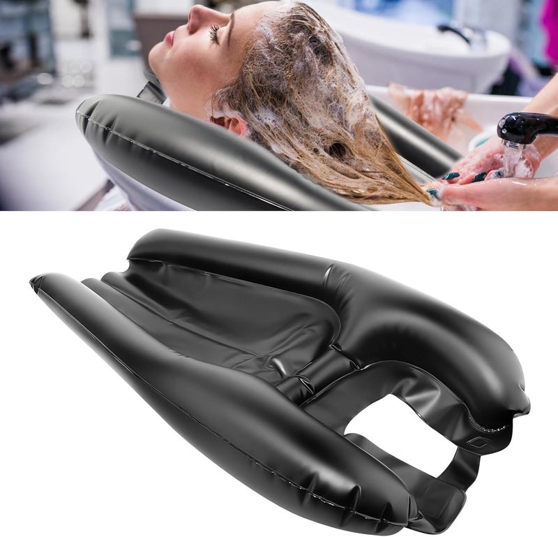 Luteti Inflatable Hair Washing Basin Inflatable Hair Wash Basin for Home Caregivers|Health & Beauty | Salon & Spa Equipment |1 Inflatable Shampoo Basin - Image 1