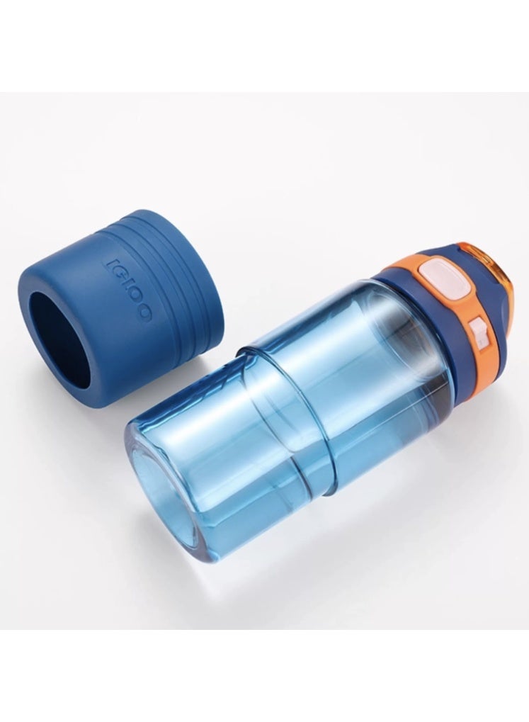 IGLOO 470ml Flip-Top Water Bottle (USA) - Drop-proof, Leak-proof, Portable Water Cup - Image 2