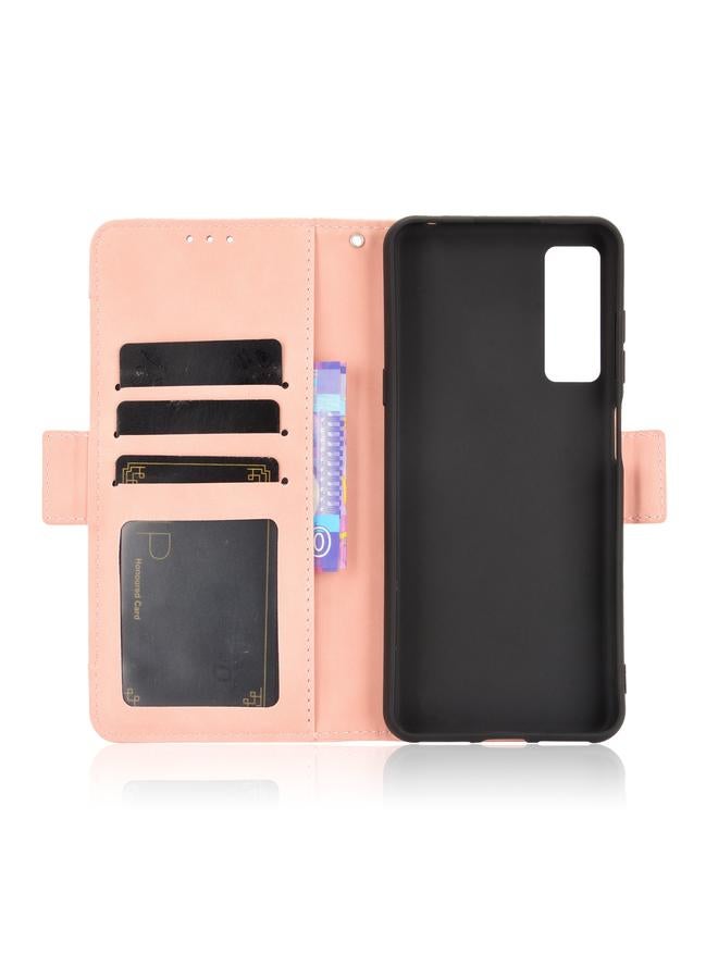 erorex Case For TCL 20 5G / 20S Skin Feel Calf Pattern Horizontal Flip Leather Case with Holder & Card Slots & Photo Frame - Image 4