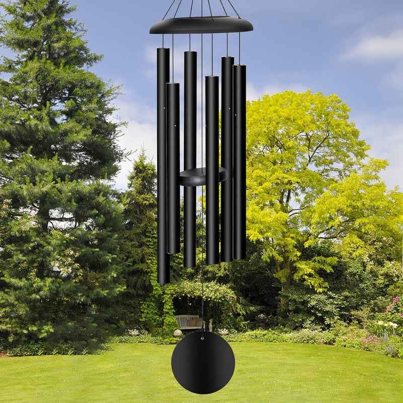 FDOCOI Wind Chimes Outdoor, 38'' Large Memorial Wind Chimes for Outside Deep Tone, Wind Chime Gifts for Garden Hanging Decor, Sympathy Gift - Image 3